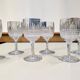 6 verres à vin cuit - porto en cristal Baccarat / Nancy