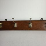 Coat rack 4 hooks art deco