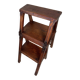 Échelle / chaise de bibliothèque antique