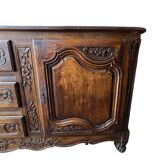 Antique solid carved sideboard