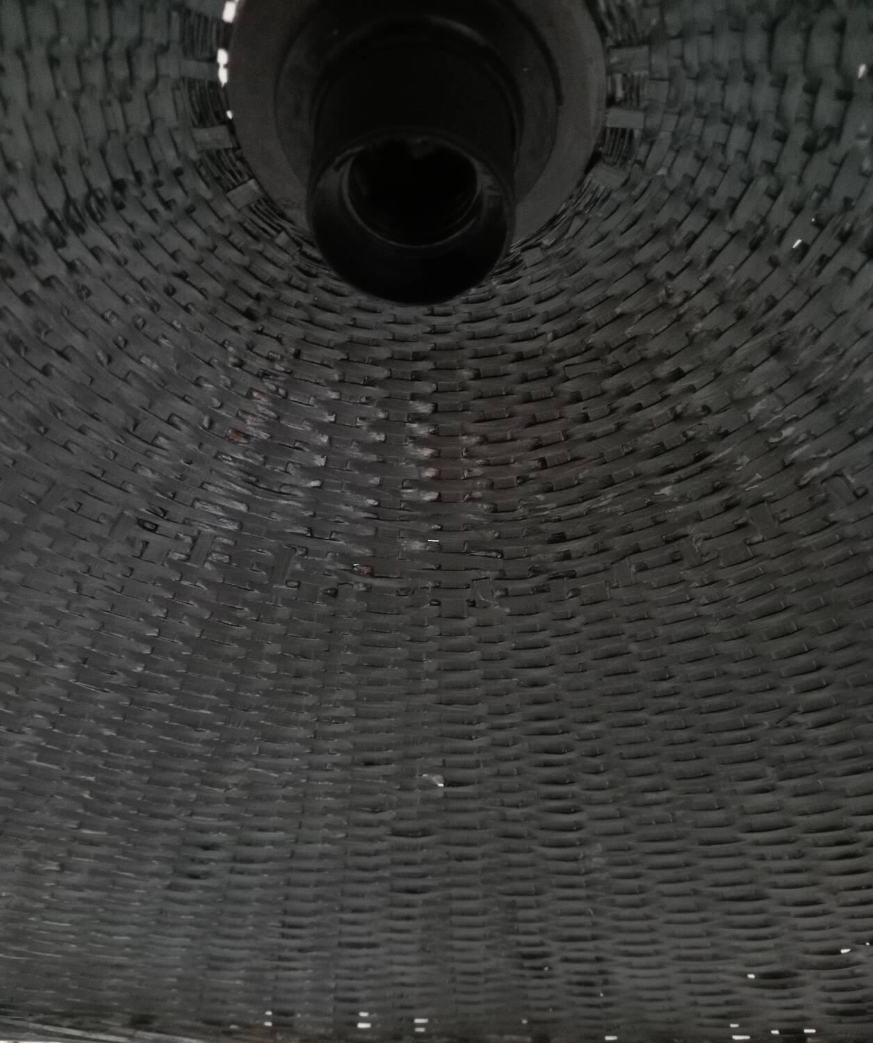 Wicker pendant light