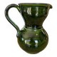 Authentic green ceramic jug Lou Pignatier Vallauris vintage