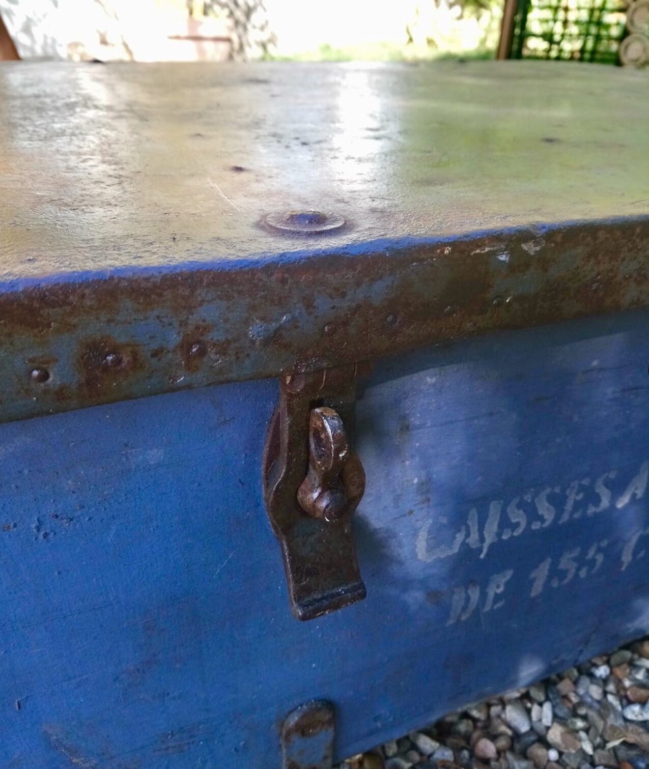 Ammunition trunk from 1904