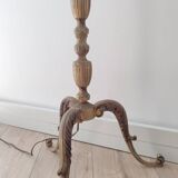 Large brass lamp base