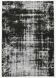 Black & gray antique handmade Turkish rug 259x175cm