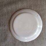 Two plates Les Islettes 19th century Rooster plate