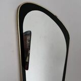 Large 1950s rearview mirror