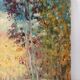 Romantic landscape, oil on canvas
