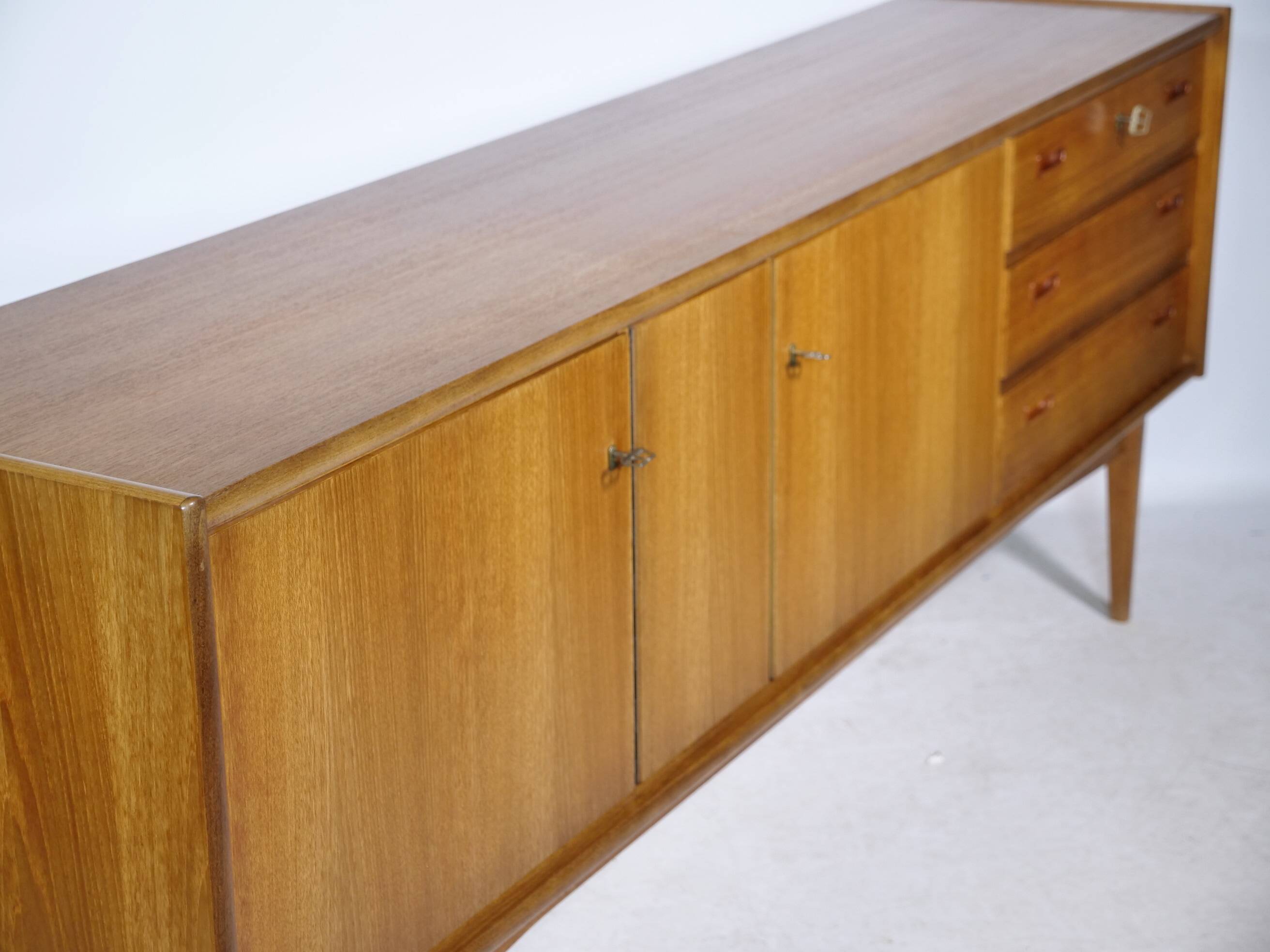 Mid-Century Design Teak Sideboard by Bartels, Germany, 1960s