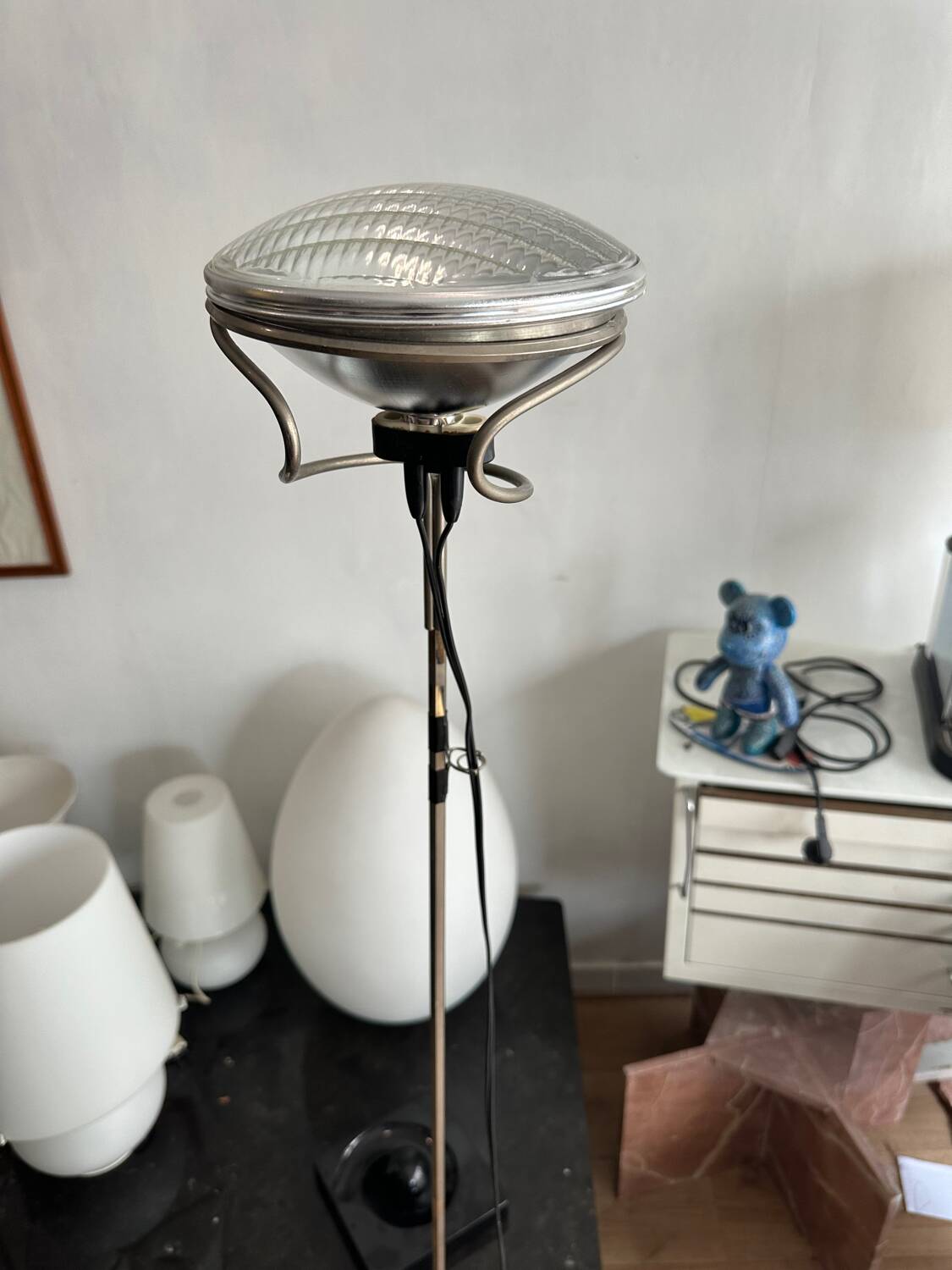 Toio Achille Castiglioni floor lamp Flos edition 70's