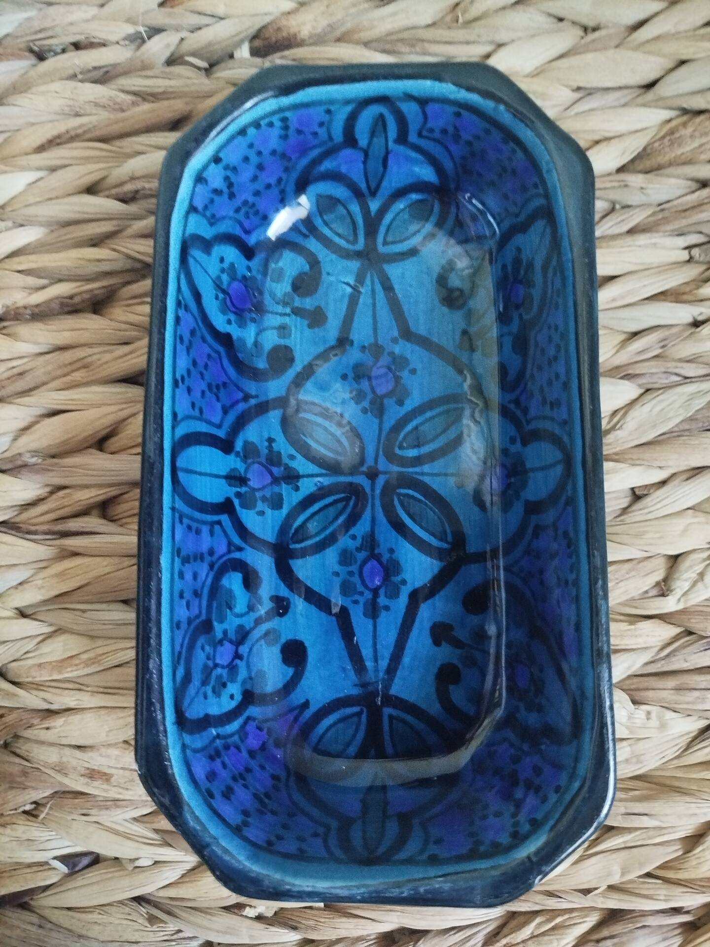Glazed ceramic bowl