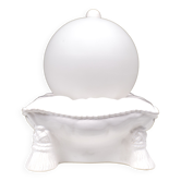 Lampe de table coussins en céramique globe 1970s italie