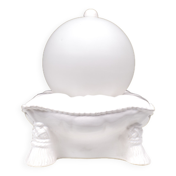 Ceramic Cushions Globe Table Lamp 1970s Italy