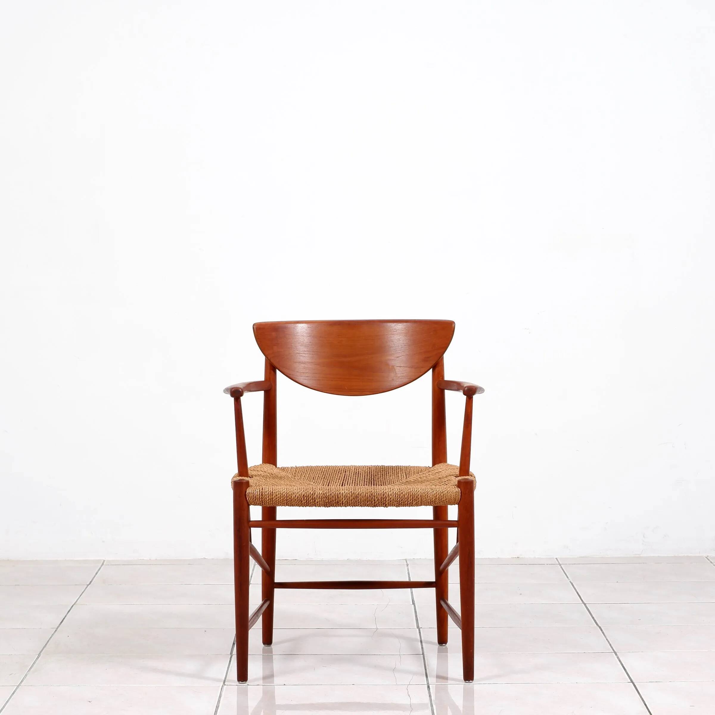 Teak Armchair "317" by Peter Hvidt & Orla Molgaard-Nielsen for Søborg