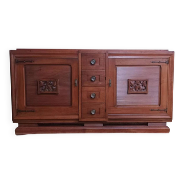Art Deco sideboard in walnut