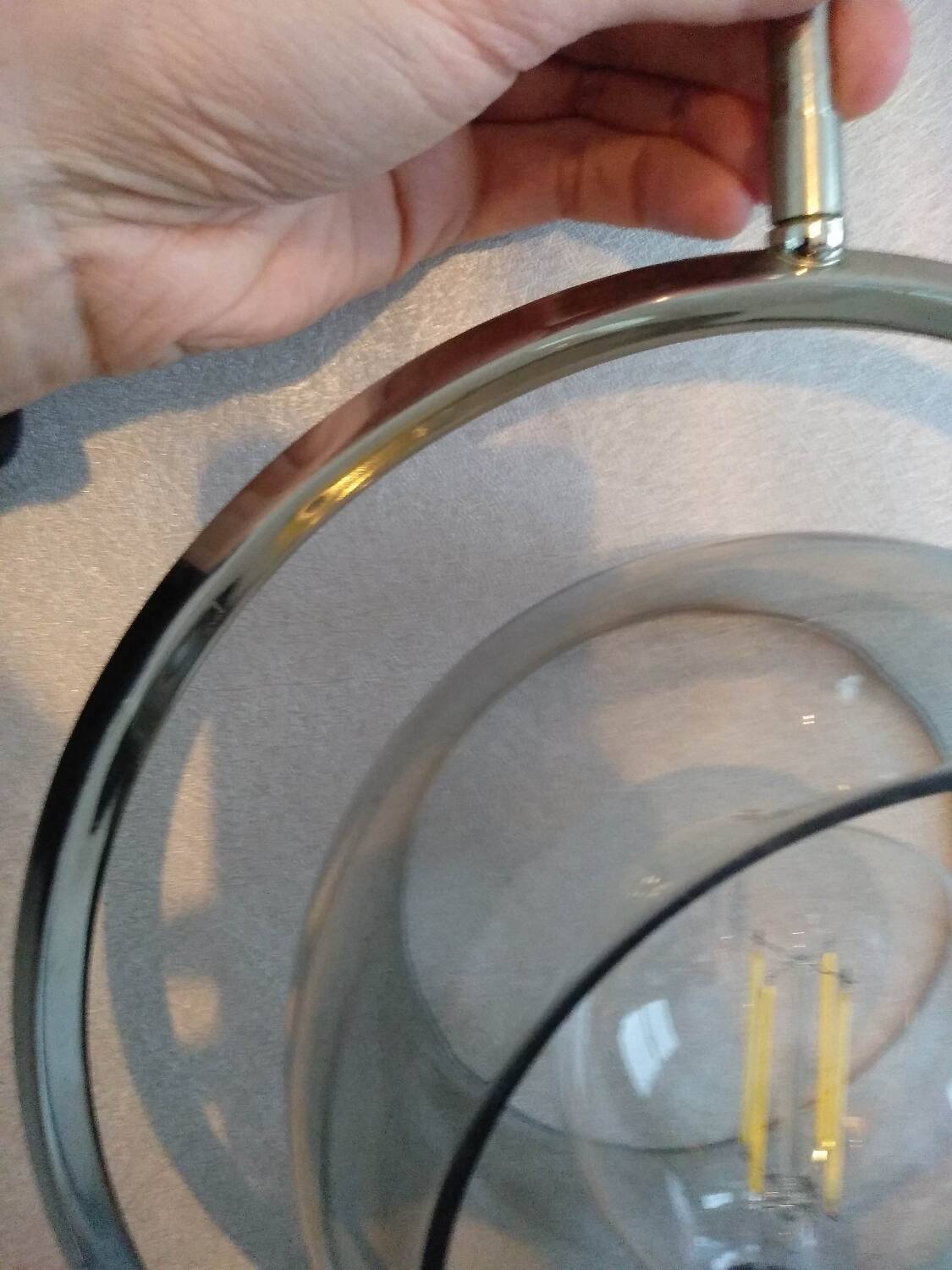 Vintage Space Age pendant light