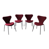 Chaises série 7 par Arne Jacobsen pour Fritz Hansen, 60’s.