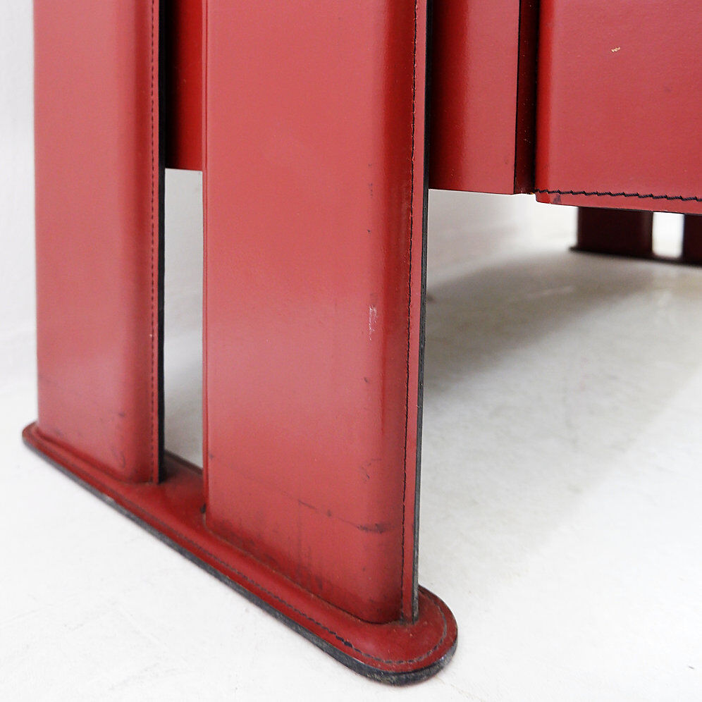 Leather buffet by De Couro from Brazil - 1980s