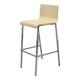 Pedrali brand Kuadra stool in wood and metal