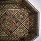 Syrian service tray in fine marquetry. First half of the twentieth century.