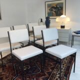 Set 6 Steiner chairs and a stool
