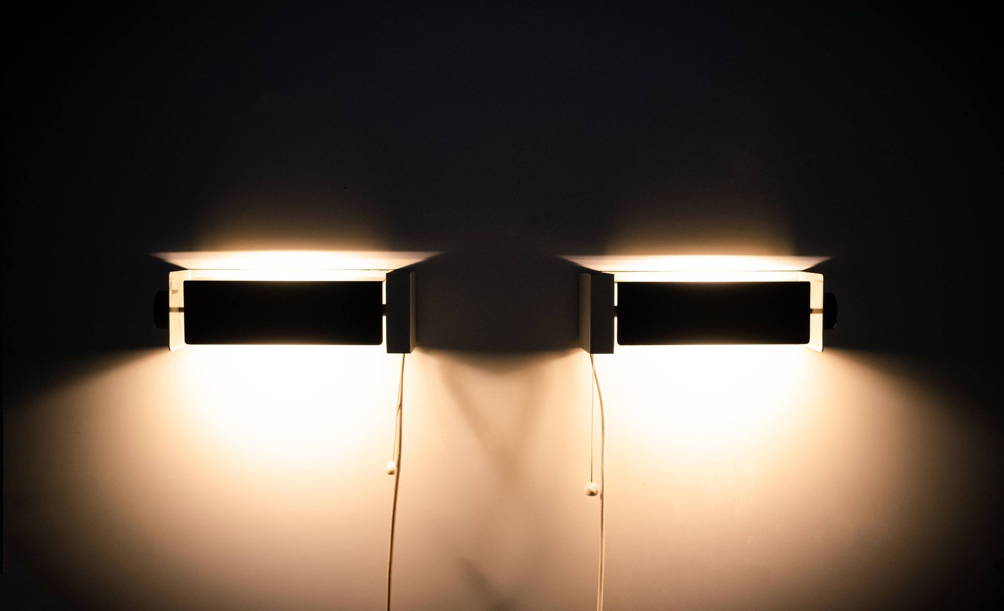 Lampes de lit Hiemstra Evolux, années 1950
