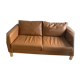 Canape cuir camel