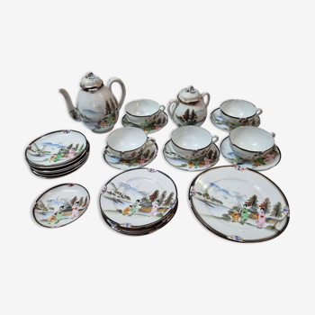 Tea set porcelain from Japan