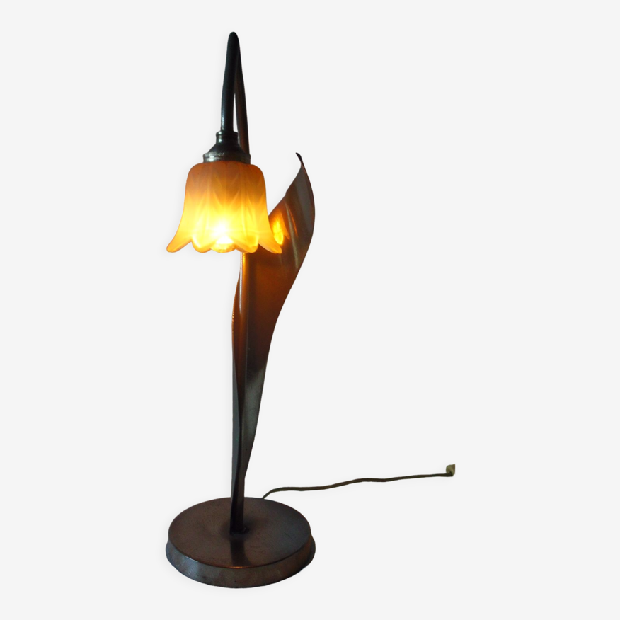 Lampe de chevet/de table Muguet. Circa 1930 - Début de Série