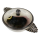 Silver-plated sugar bowl, Art Deco style – 20th century
