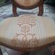 Fauteuil cabriolet style Louis XVI