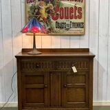 1950s English oak sideboard
