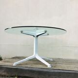 Metal healing and Zanotta glass design