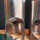 Paire d'appliques murales inox oxar