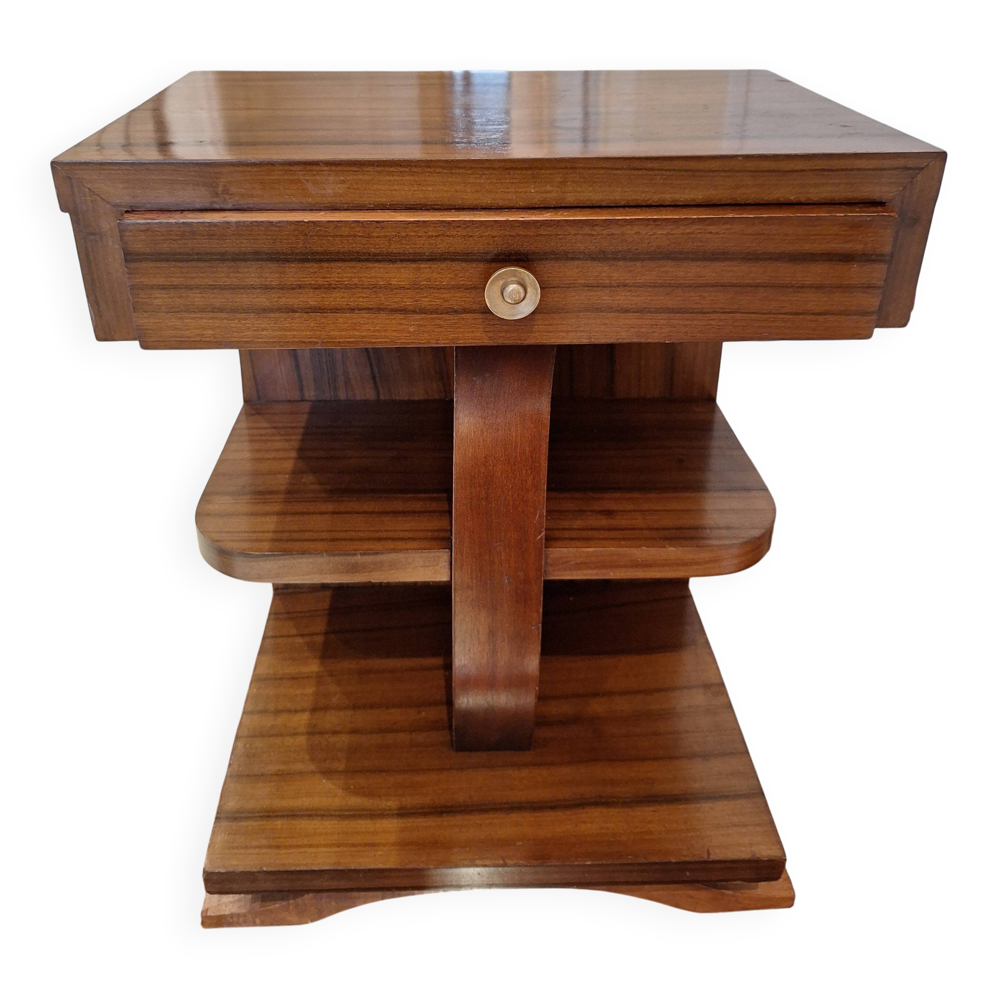 Adorable little Art Deco bedside table
