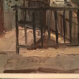 Oil on canvas Edward LE SAOUT