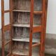 Wooden glass cabinet