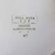 6 flat plates of Digoin Sarreguemines model Nina Rosa 210404
