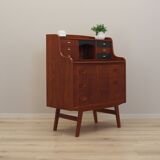 Teak secretary, Danish design, 1970s, production: Denmark