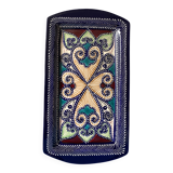 Ceramic plate Quimper signed HB