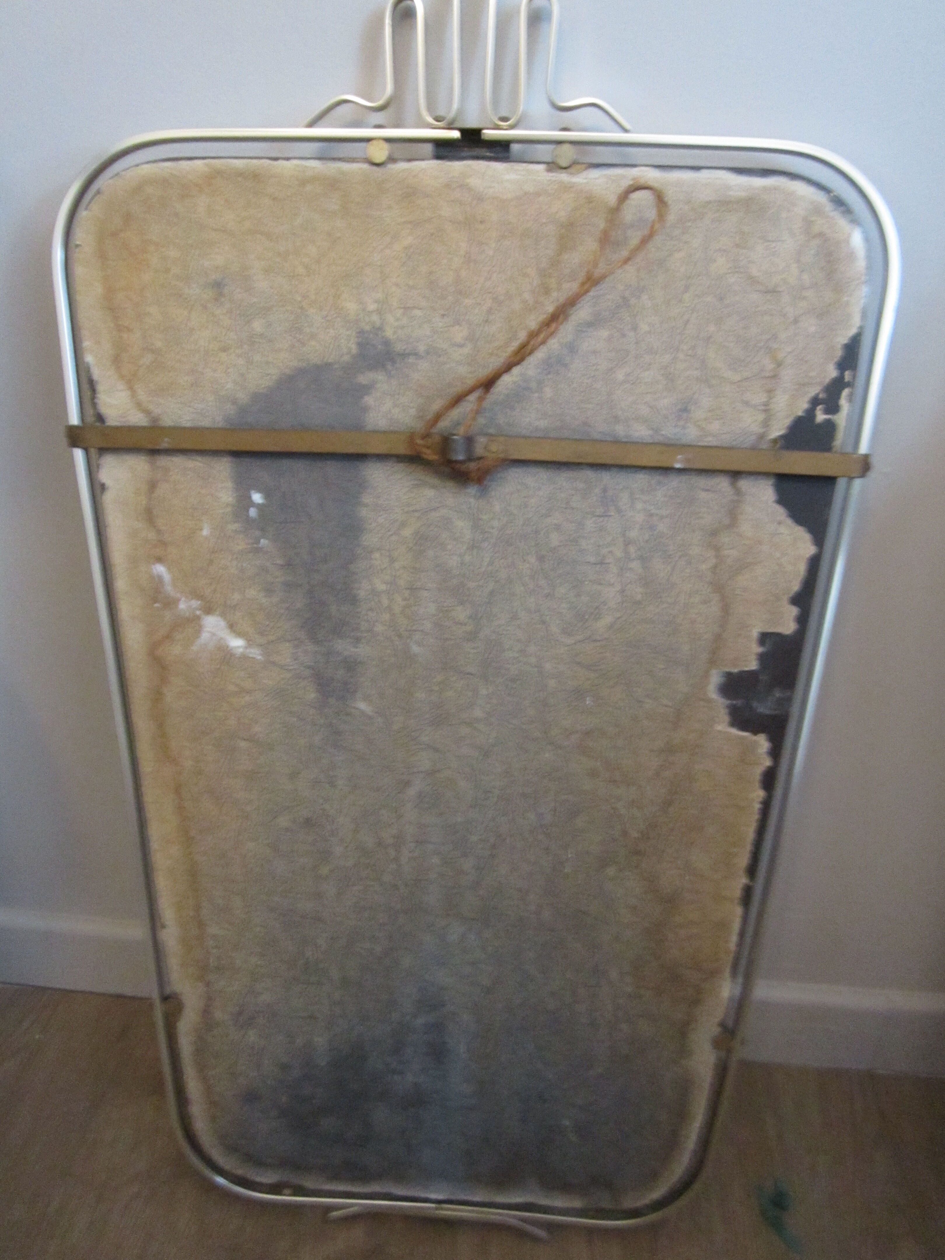 French mirror 1950  - 72x41cm
