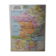 Carte scolaire Gaule Romaine et Invasions Barbares 1967