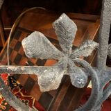 Art Nouveau iron cast iron railing