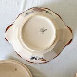 Pink Digoin soup tureens