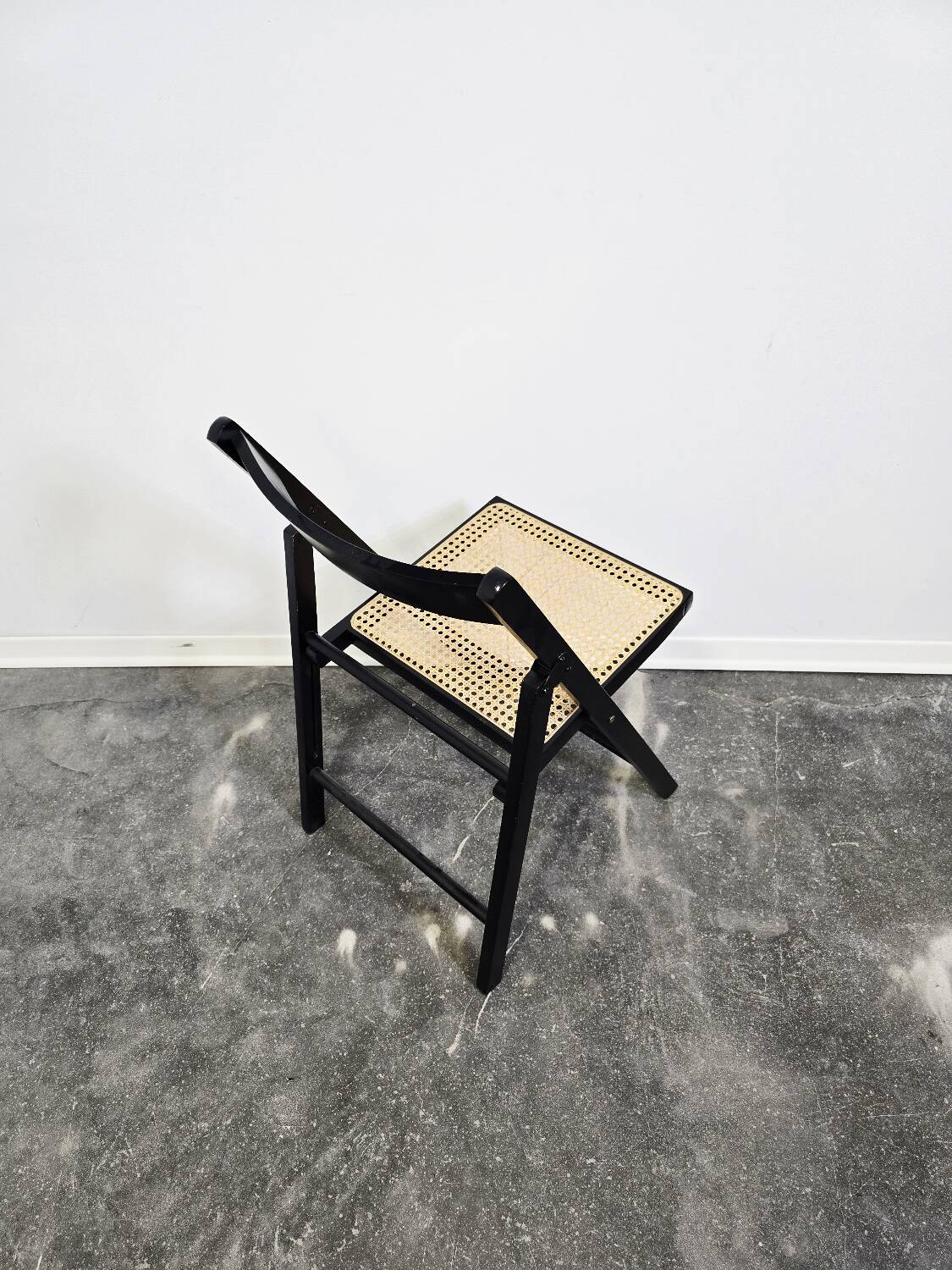 Folding Chair with Cane