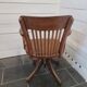American desk chair in oak