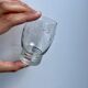 Lot de 6 verres à eau en cristal gravé années 50