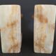 Vintage onyx bookends from the 60s and 70s