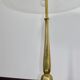 1940s Art Deco brass lamp | 2x E27 | Glass | Vintage