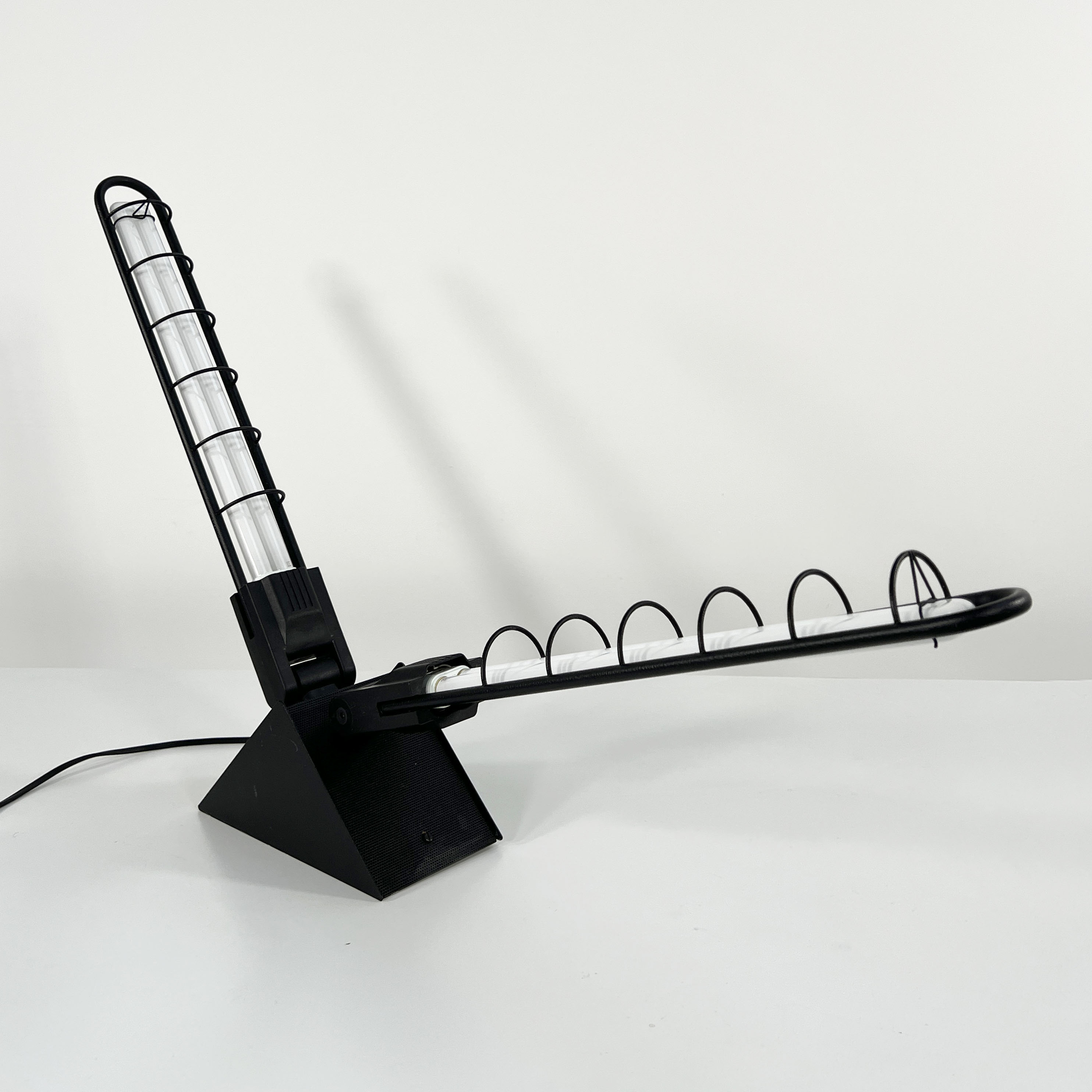Table or wall lamp neon adjustable 1980